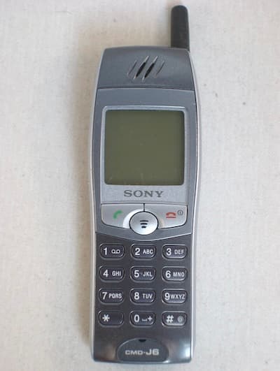 Grey Sony J6 phone