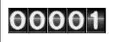 A late 90s Hit Counter seen on many webpages. This one shows a value of 1 hit