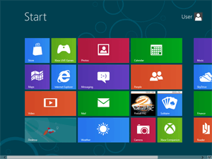 Windows 8 Start screen
